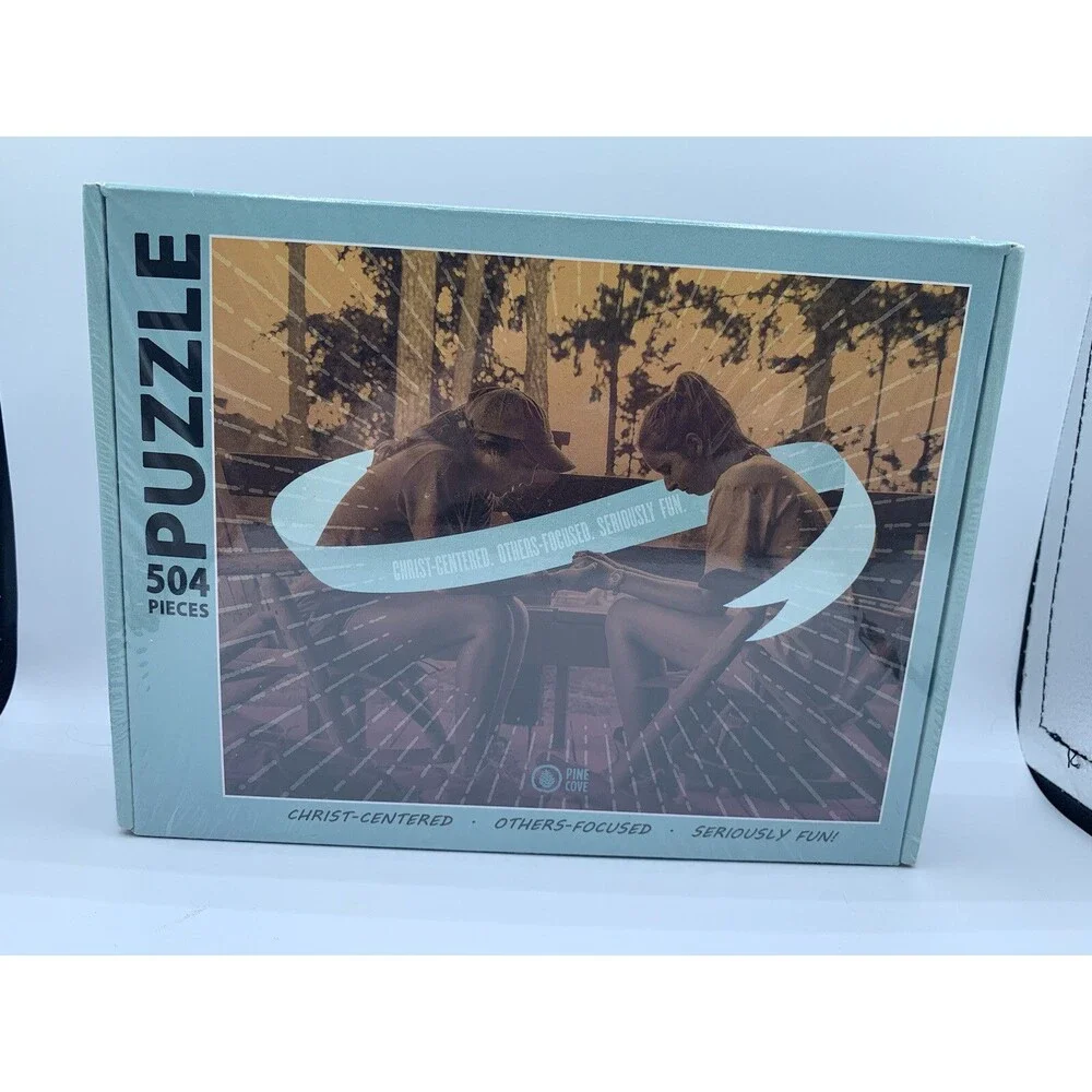 504 Pieces Jigsaw Puzzle Pine Cove Christ Centered Others Focuses Seriously Fun
